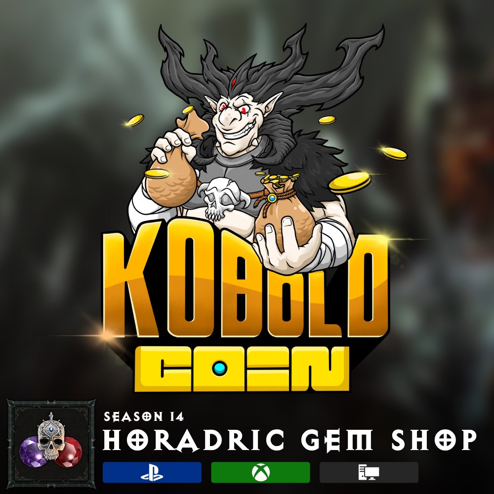 Diablo 4 Gem - Horadric Gem Shop D4 Season 14 S14 Softcore
