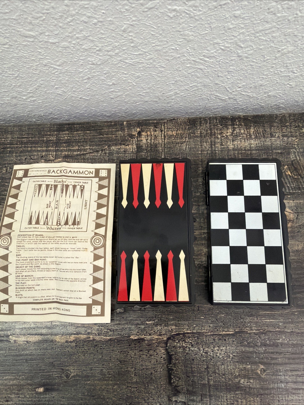 Vintage Ephemera & Game Lot - Postcards, Hong Kong Travel Game