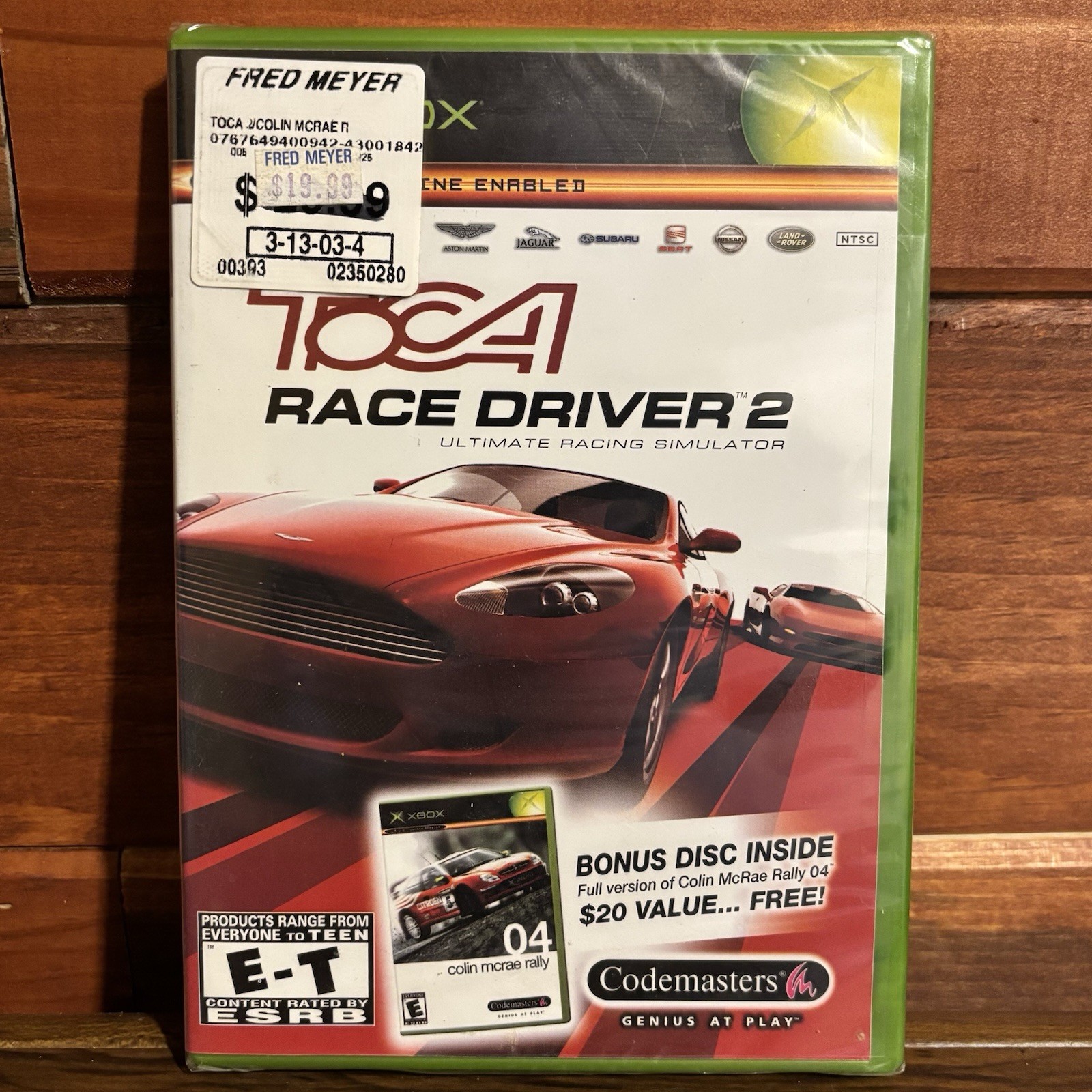 ToCA Race Driver 2/Colin McRae Rally 04 (Microsoft Xbox, 2004)