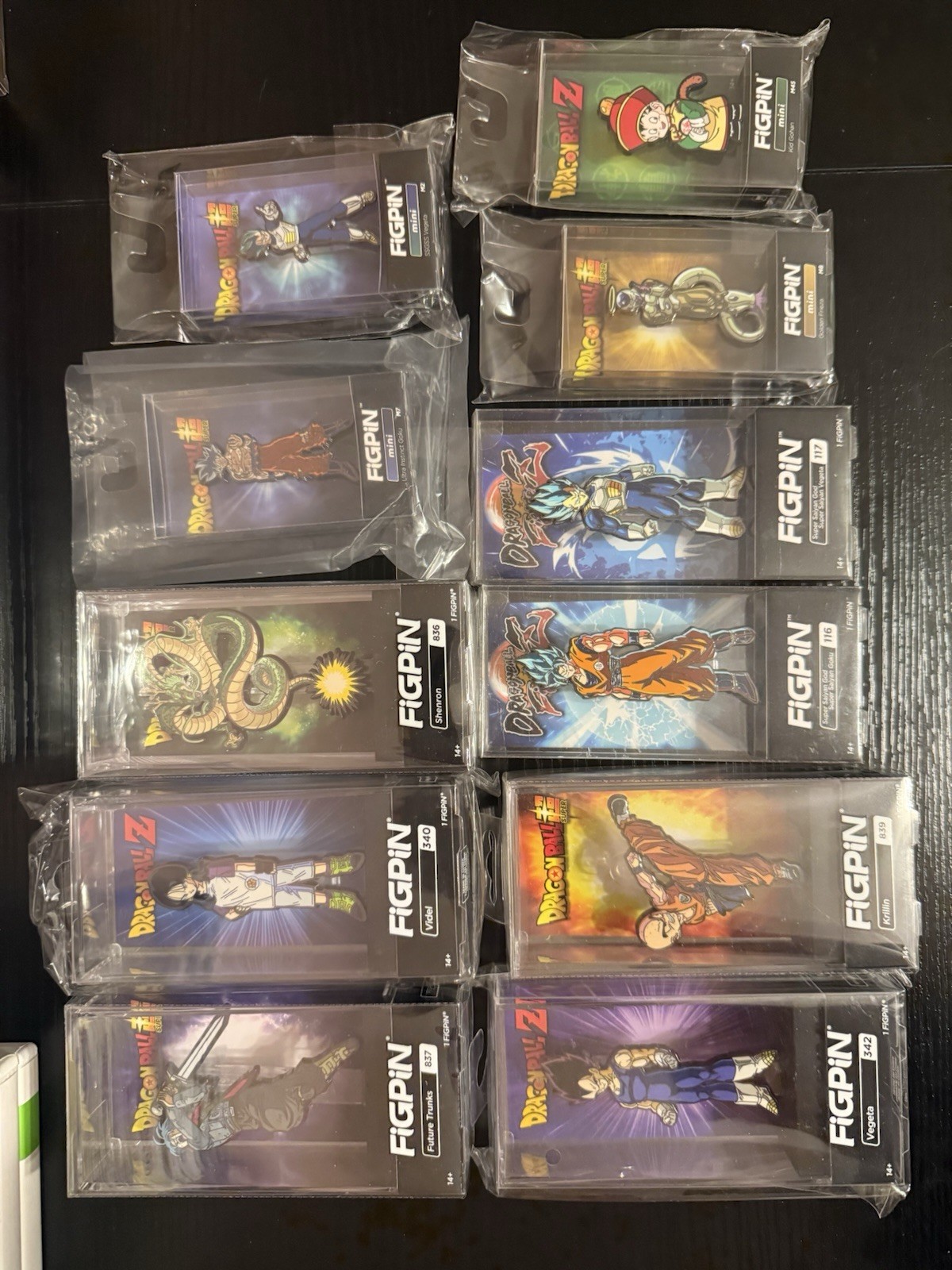Dragon Ball Figpin Lot All Locked