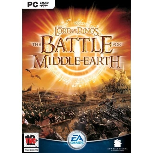 pc Lord of the Rings I Battle For Middle Earth (Works on US consoles)