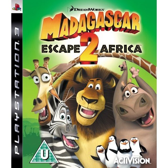 ps3 Madagascar Escape 2 Africa Playstation 3 (Works on US consoles)