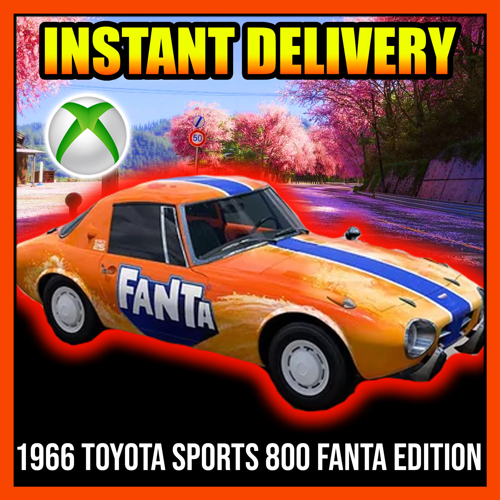 Forza Horizon 6: 1966 Toyota Sports 800 Fanta Edition | Global | Xbox CODE | FH6
