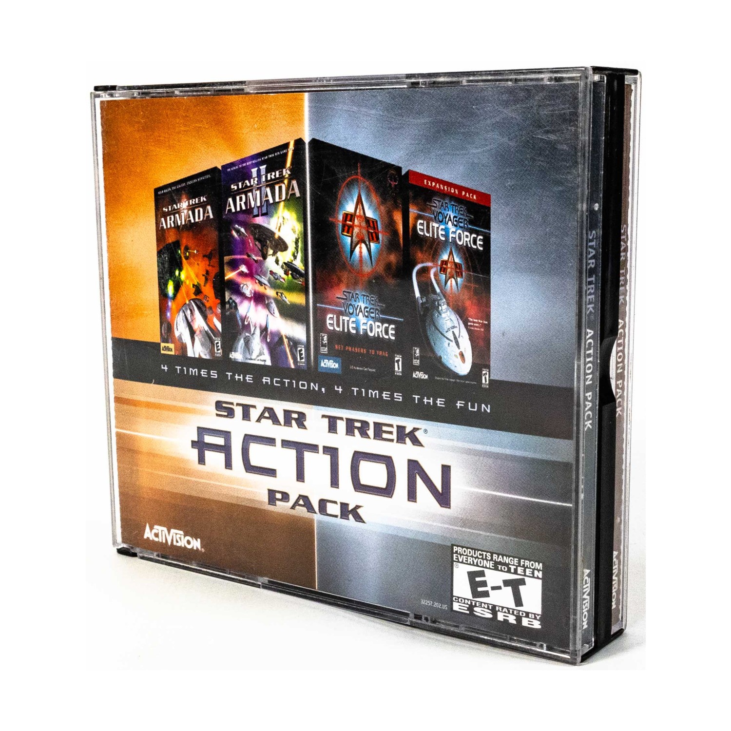 Activision Computer Game Star Trek Action Pack NM