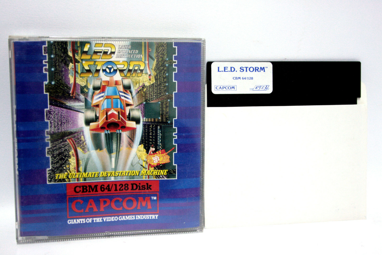 LED STORM CAPCOM TIM FOLLIN DISK GAME VERSION USED GREAT CONDITION 1SM3 61889
