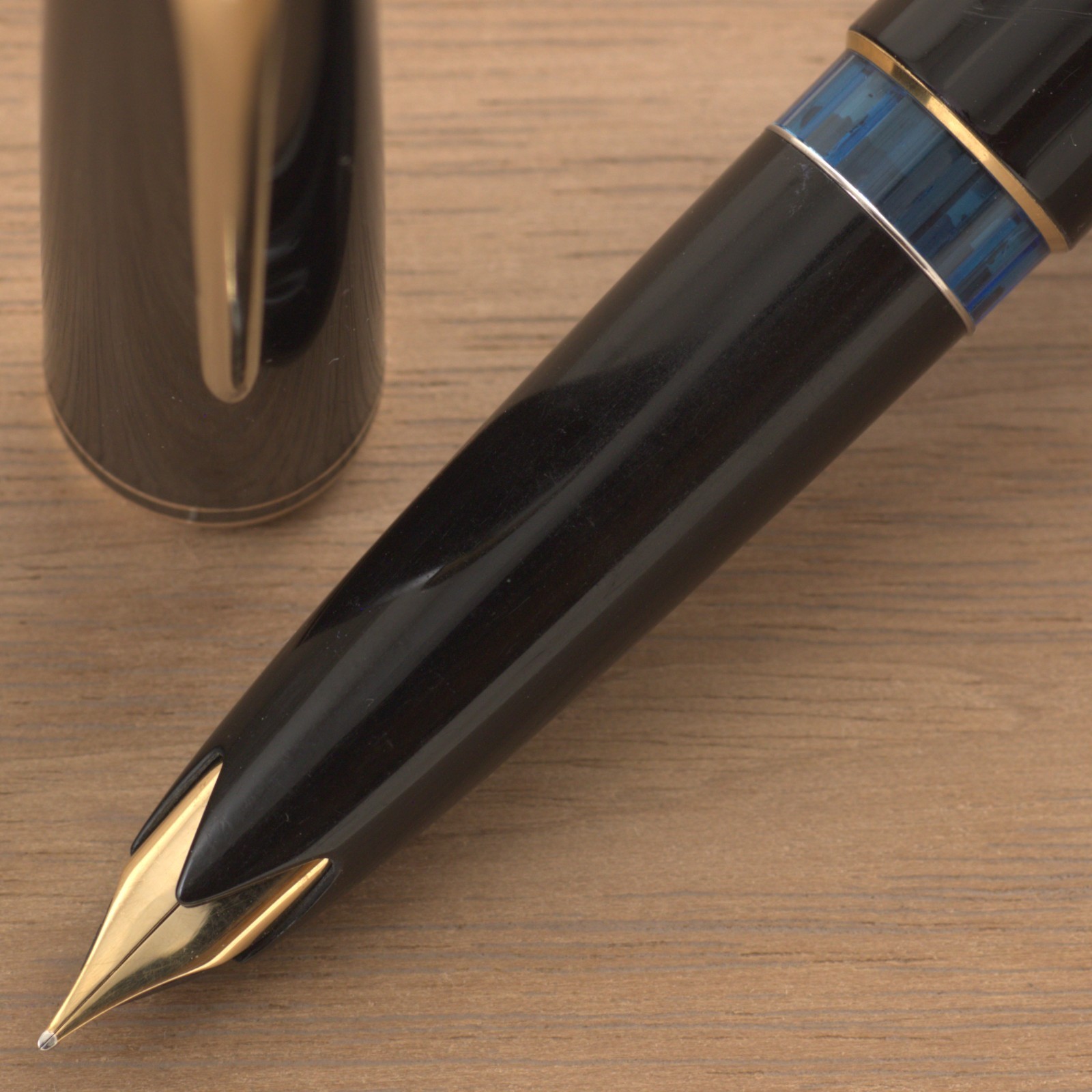 Authentic Vintage 1960s Montblanc No. 24 Masterpiece 14C F Wing Nib Overhauled