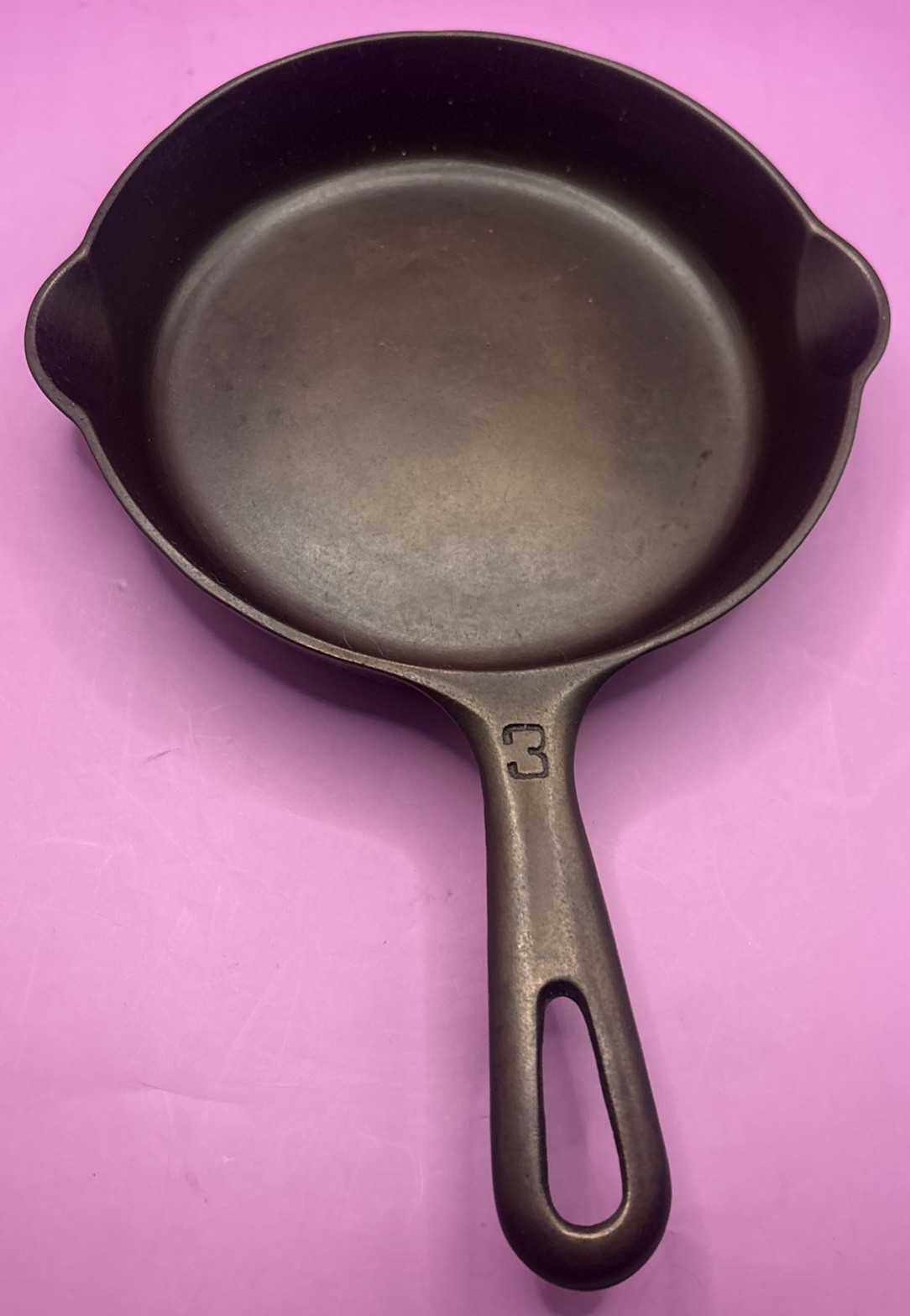 Griswold Cast Iron Skillet No 3 Small Erie PA 709 J. Vintage