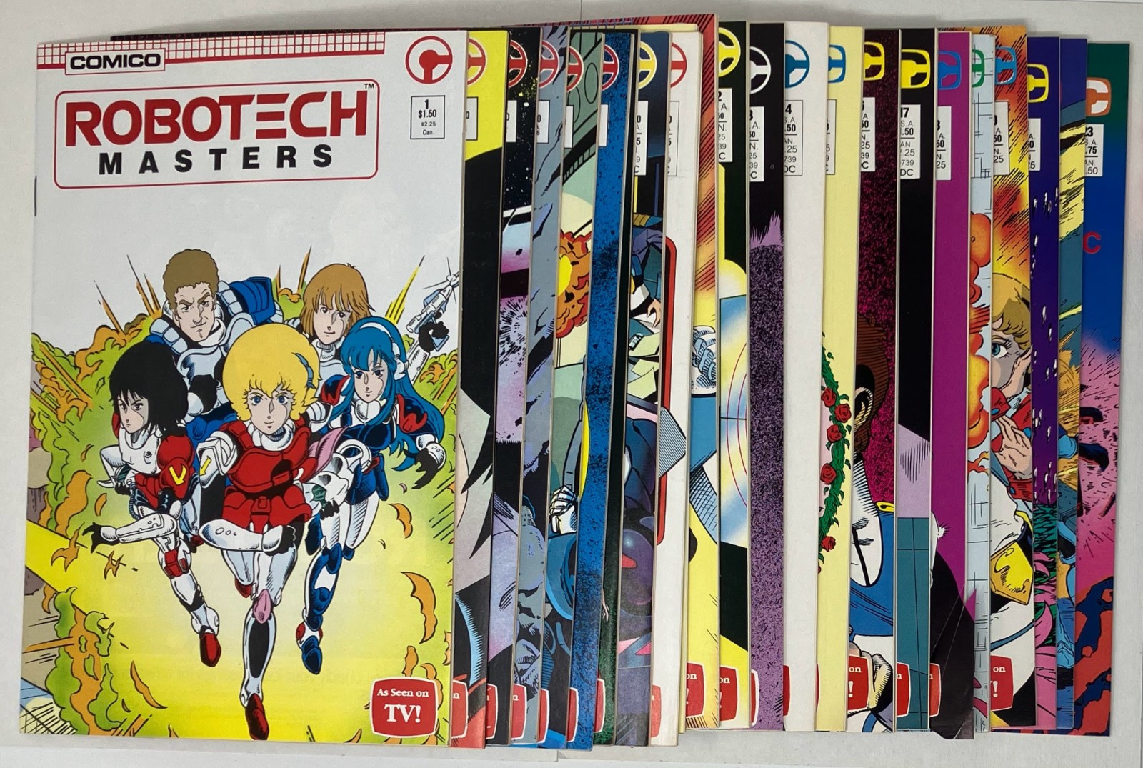 Robotech Masters Comico 1-23 Complete Set 1985