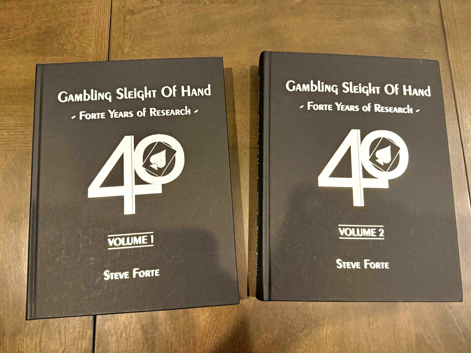 Gambling Sleight of Hand: Forty Years of Research Vol 1 & 2 Steve Forte
