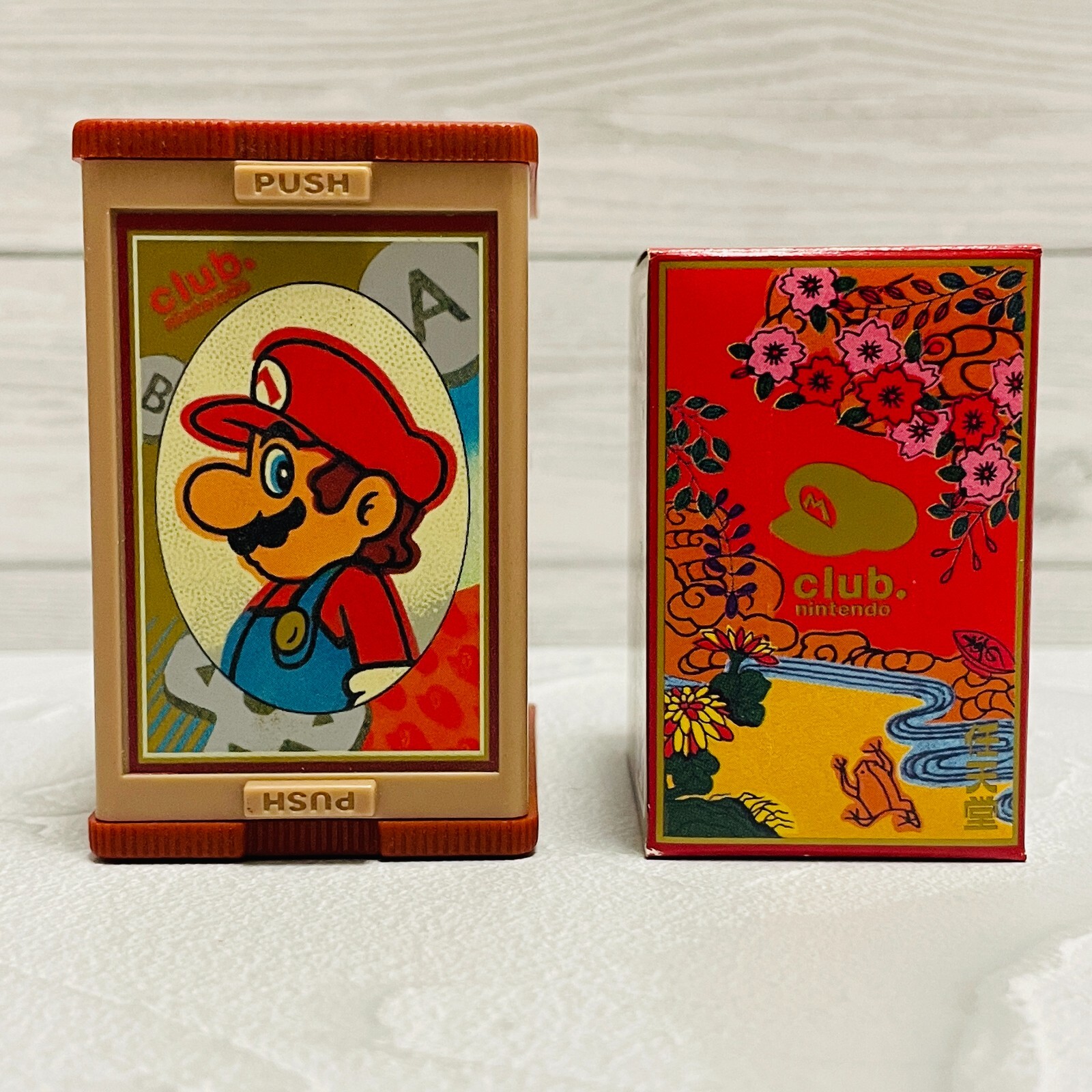 Club Nintendo Super Mario Hanafuda Playing Cards Red Limited Japan Unopened
