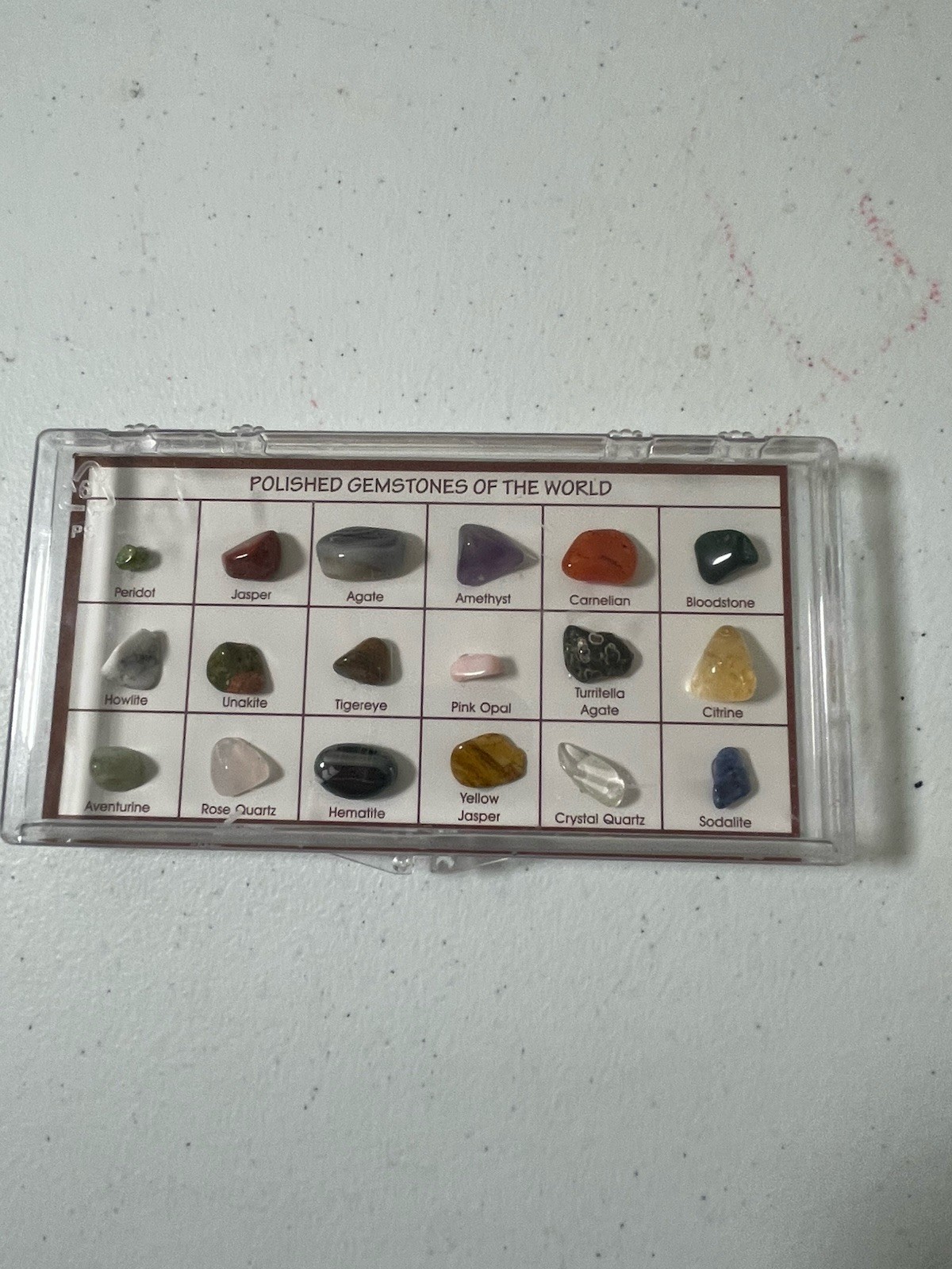 Polished Gemstones of the World Set From The Smithsonian Institution