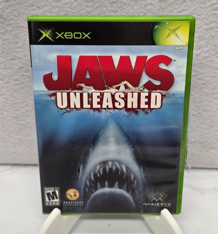 Jaws Unleashed (Microsoft Xbox, 2006) CIB TESTED