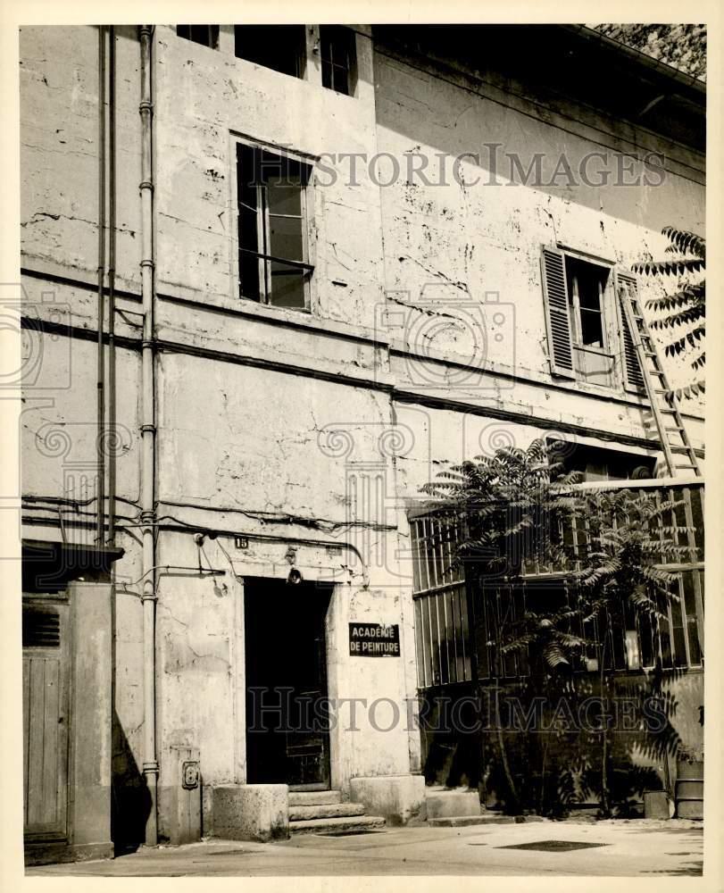 1964 Press Photo Former Home of Artist Toulouse-Lautrec in Paris, France