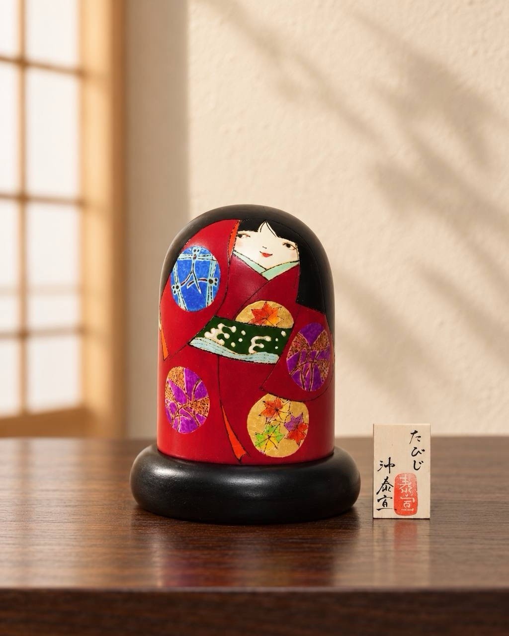 Vintage Japanese Sosaku Kokeshi Doll \