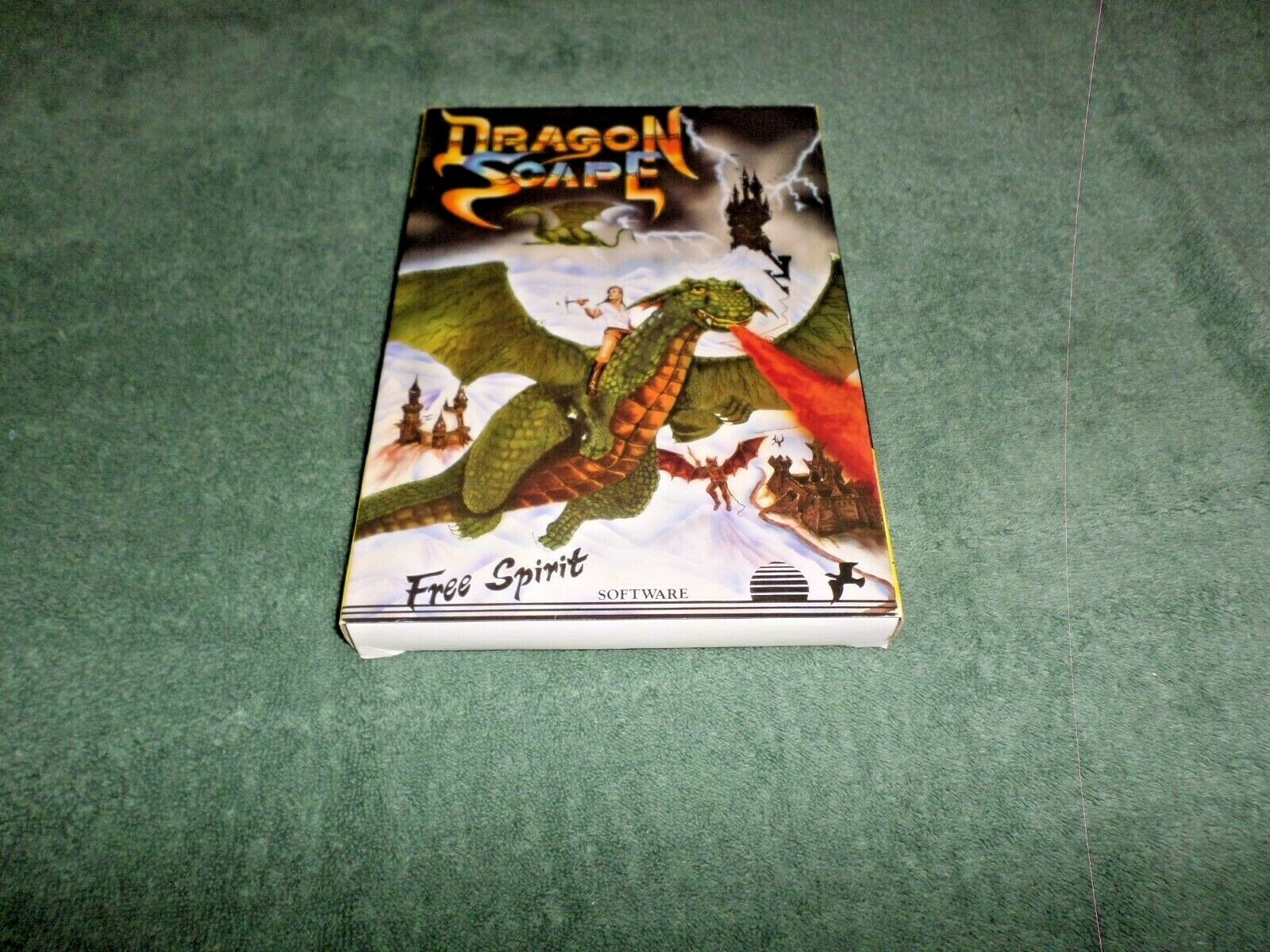 DRAGON SCAPE - COMMODORE AMIGA BOXED GAME - 1990 FREE SPIRIT