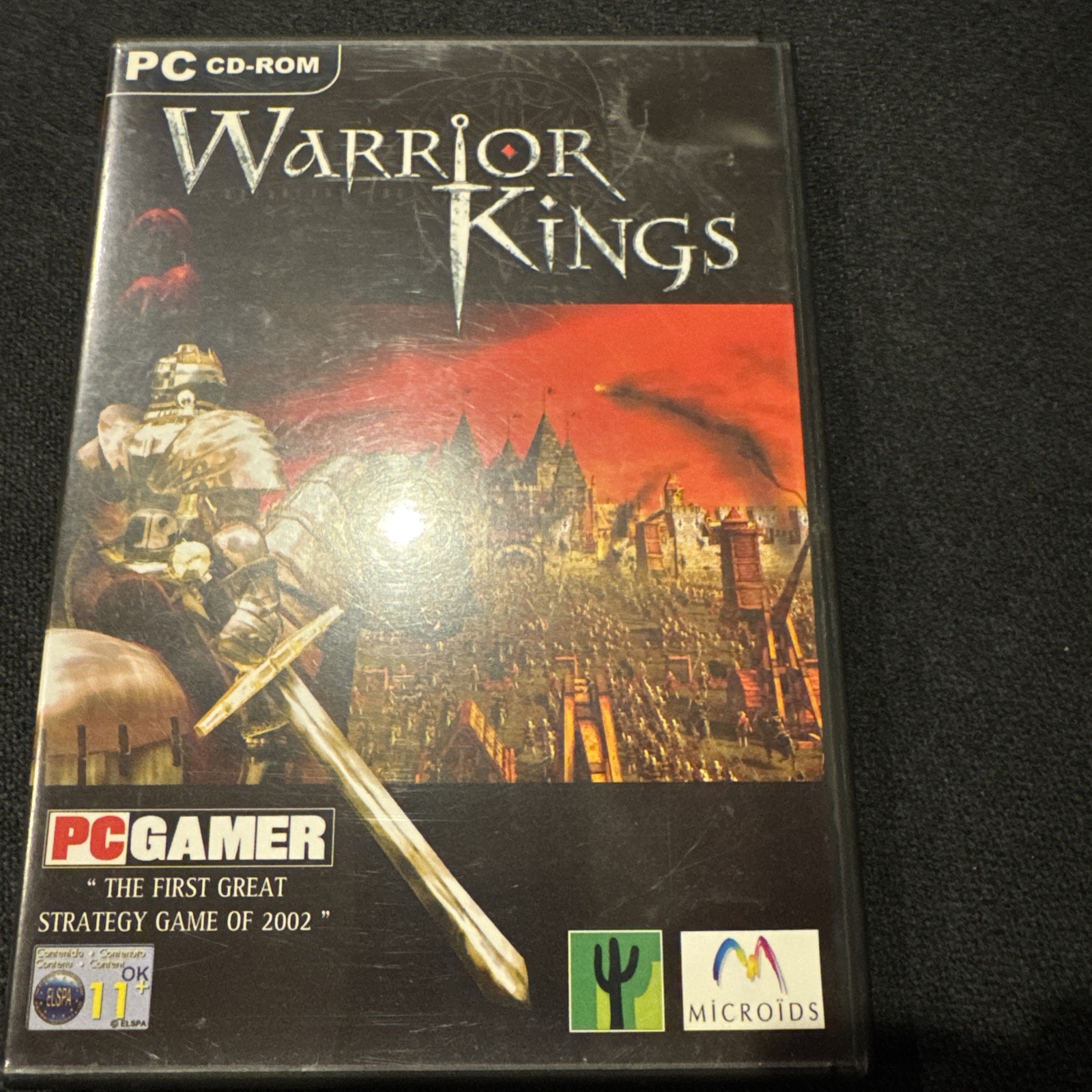 Warrior Kings (PC) - European Version Complete: Long Box, Game & Booklet Rare