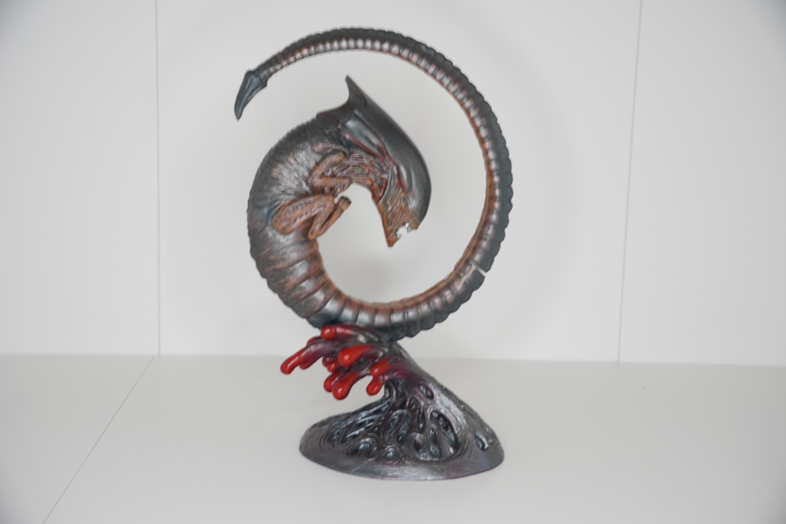 2004 Palisades Alien Queen Chestburster Polystone Statue 2026/4500 Pcs Damaged