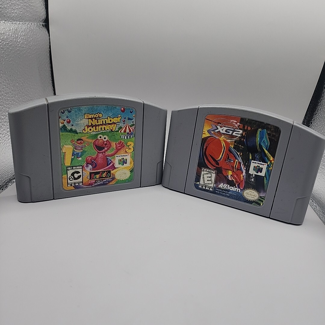 N64 2 Game Lot (Extreme G2, Elmo's Number Journey)