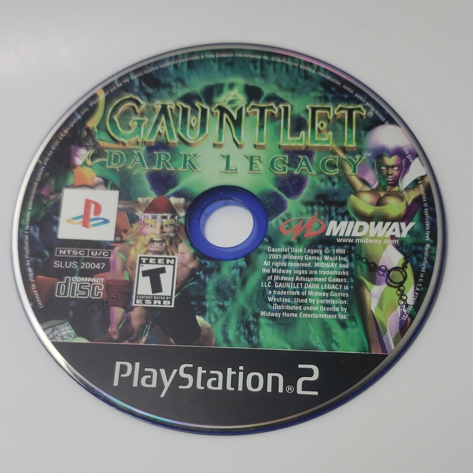 Midway Gauntlet: Dark Legacy (Sony PlayStation 2) T NTSC-U/C