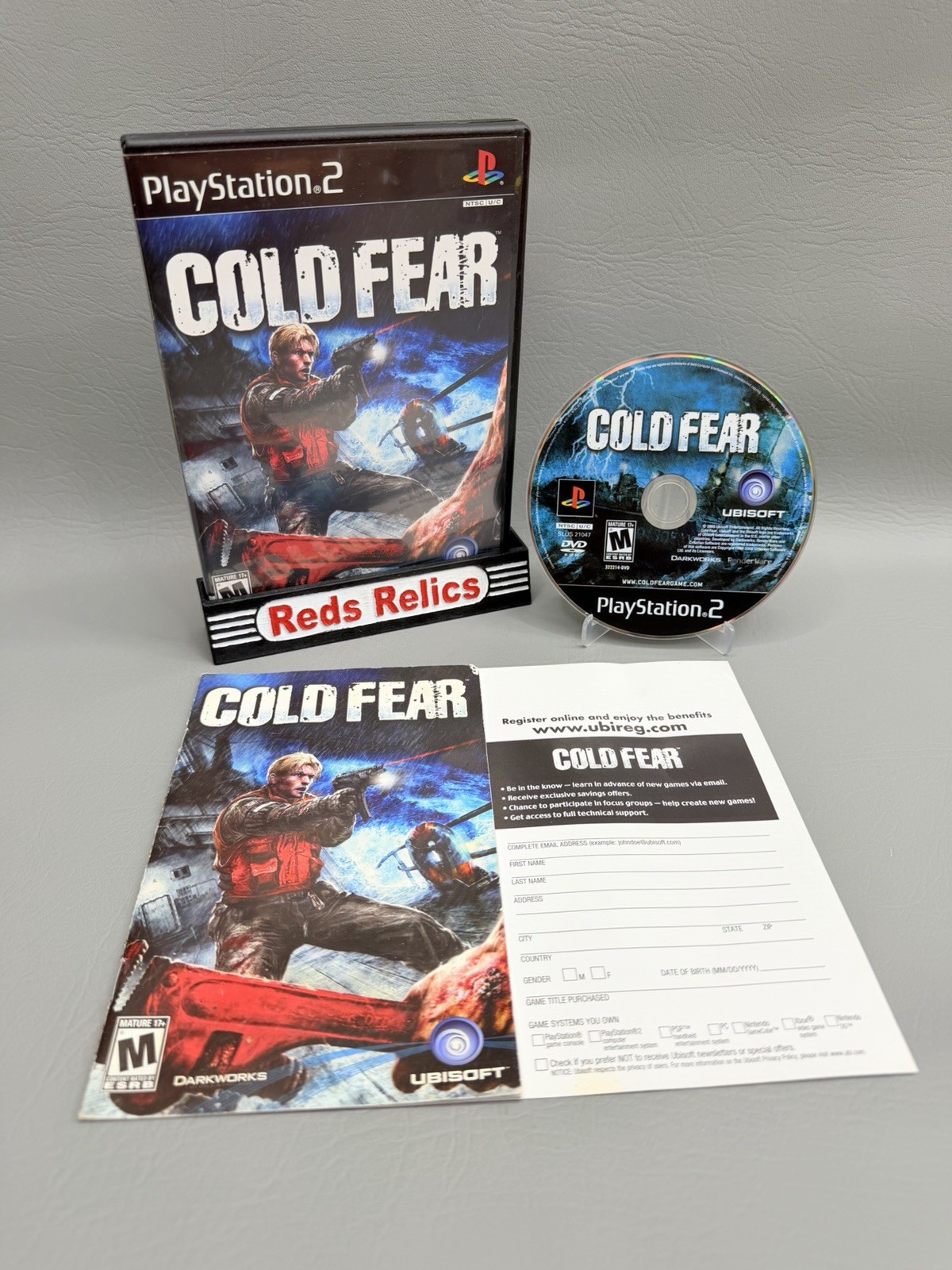ColdFear (Sony PlayStation 2, 2005) CIB - Very Good Condition - Near Mint Disc