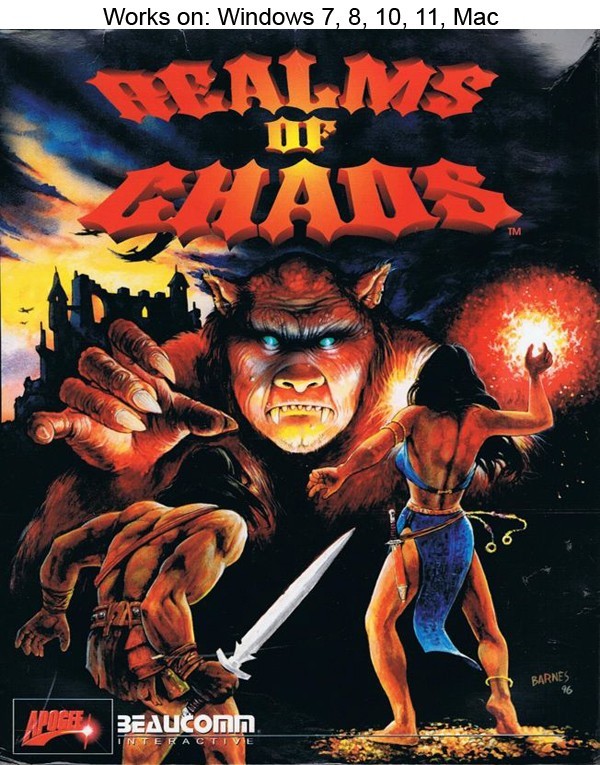 Realms of Chaos PC Mac Game 1995 Apogee 3D Realms Windows 10 11
