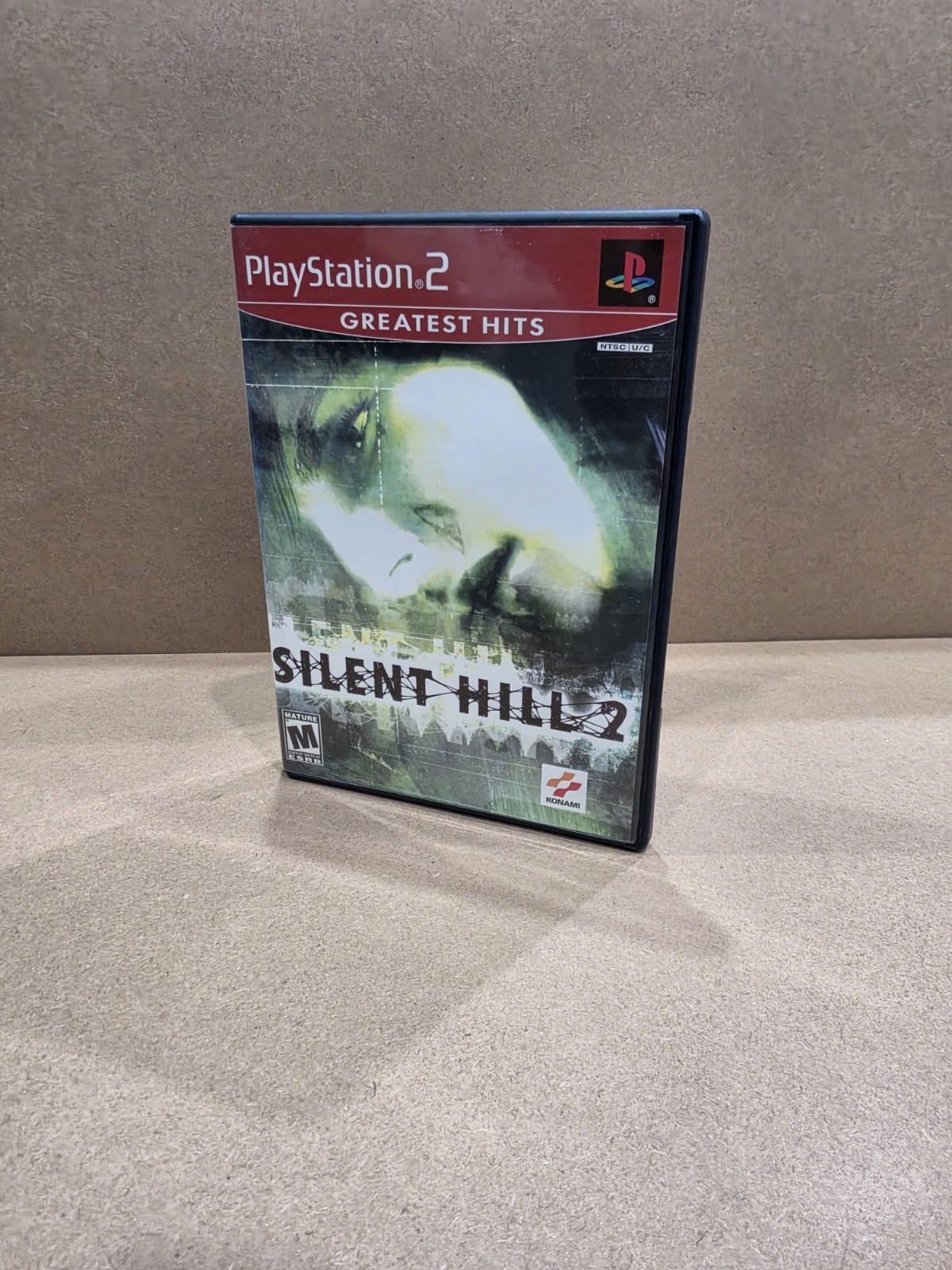 Silent Hill 2 Greatest Hits PlayStation 2 Game Case and Manual