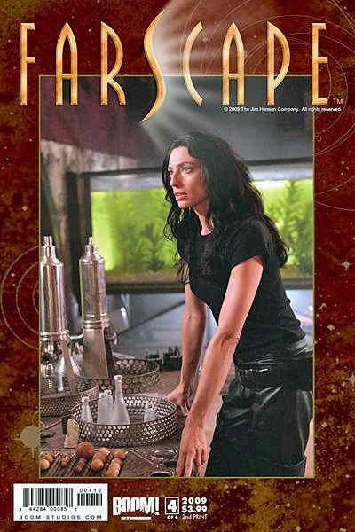 Farscape #4 (2nd) VF; Boom | Claudia Black Photo Cover - w/Bag+Board
