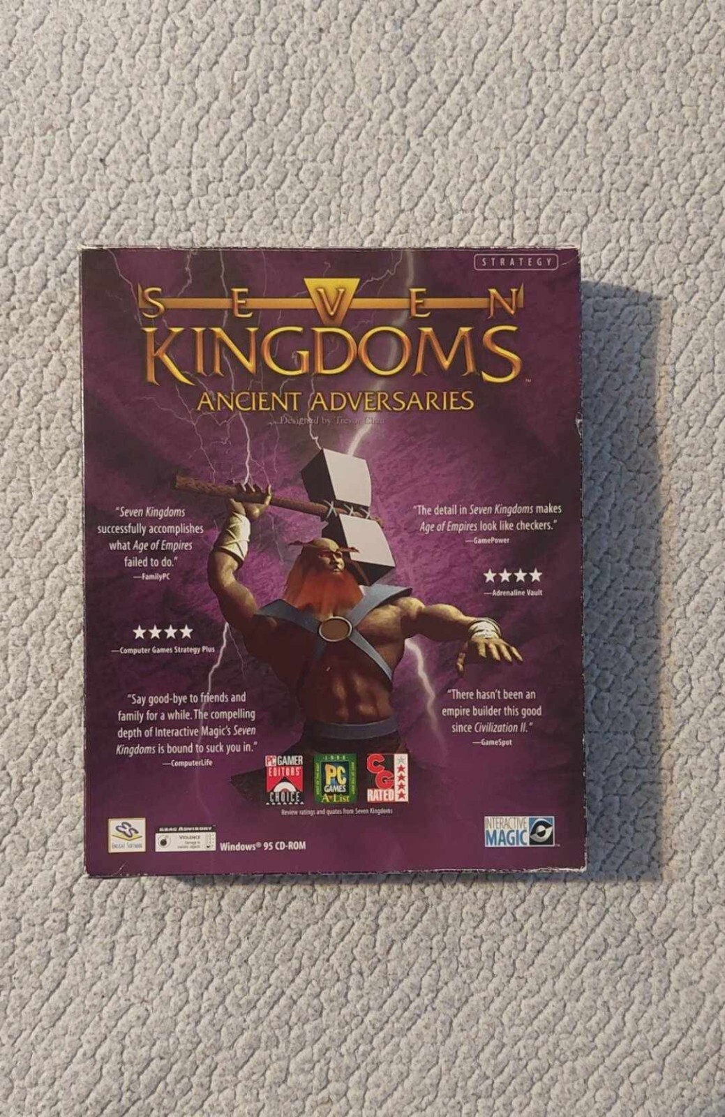Seven Kingdoms Ancient Adversaries - Box & CD Only