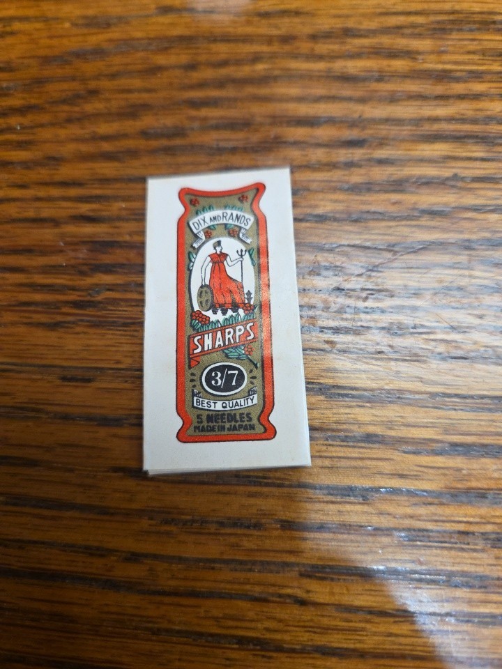 (11) Vintage Dix And Rands Sharps 3/7 New in package Japan 