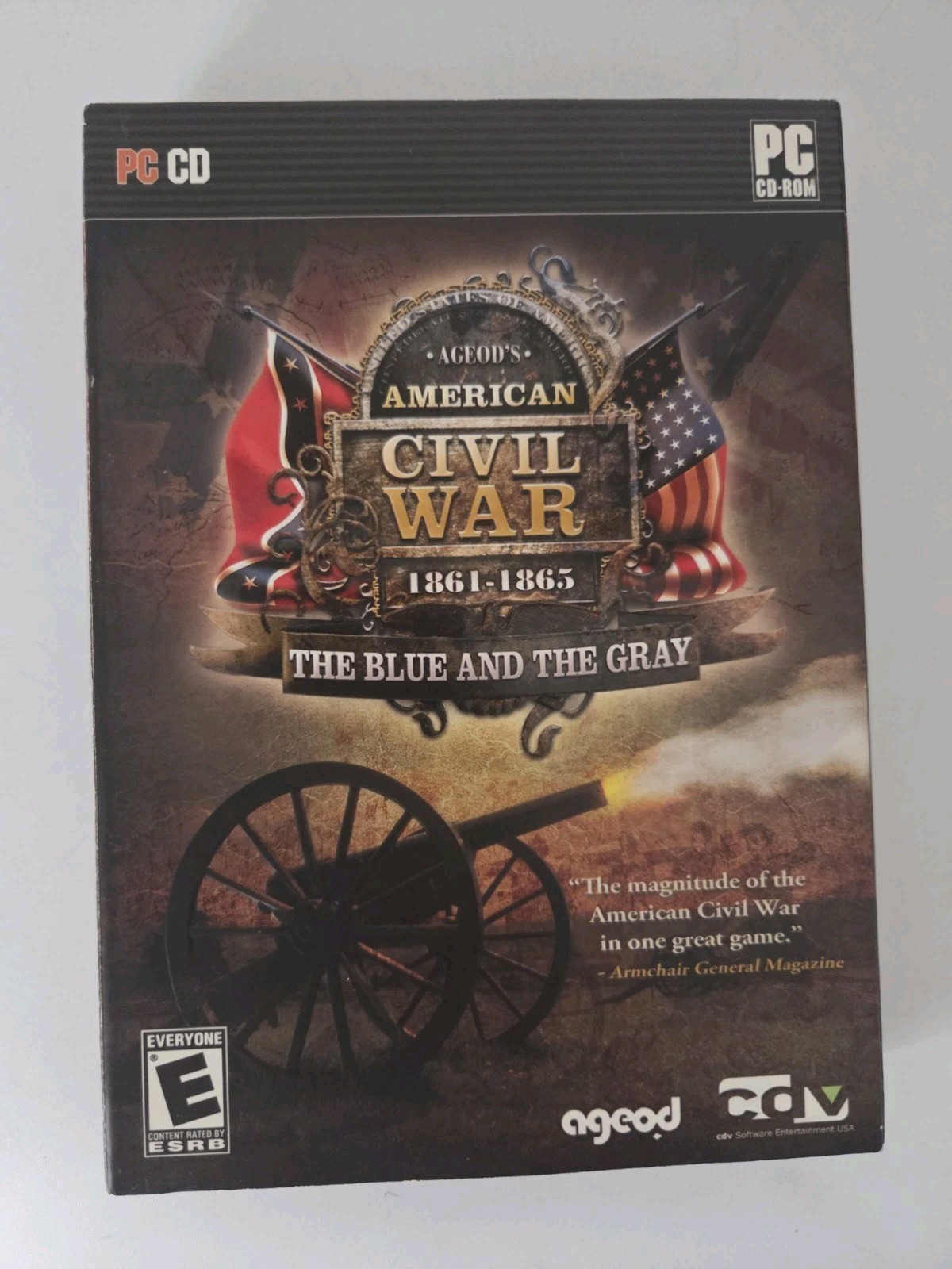 Ageod's American Civil War 1861-1865 The Blue and the Gray PC 2008