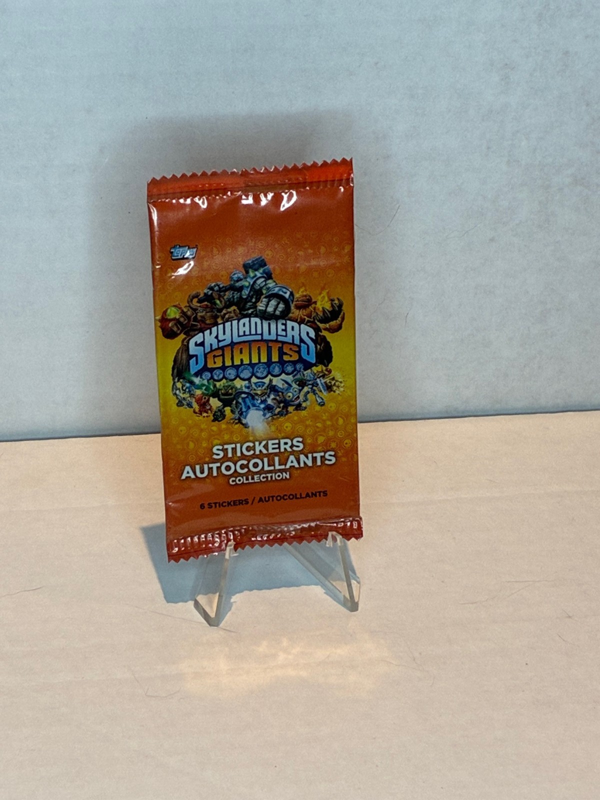 2013 Topps Activision Skylanders Giants Stickers Collection Sealed Pack