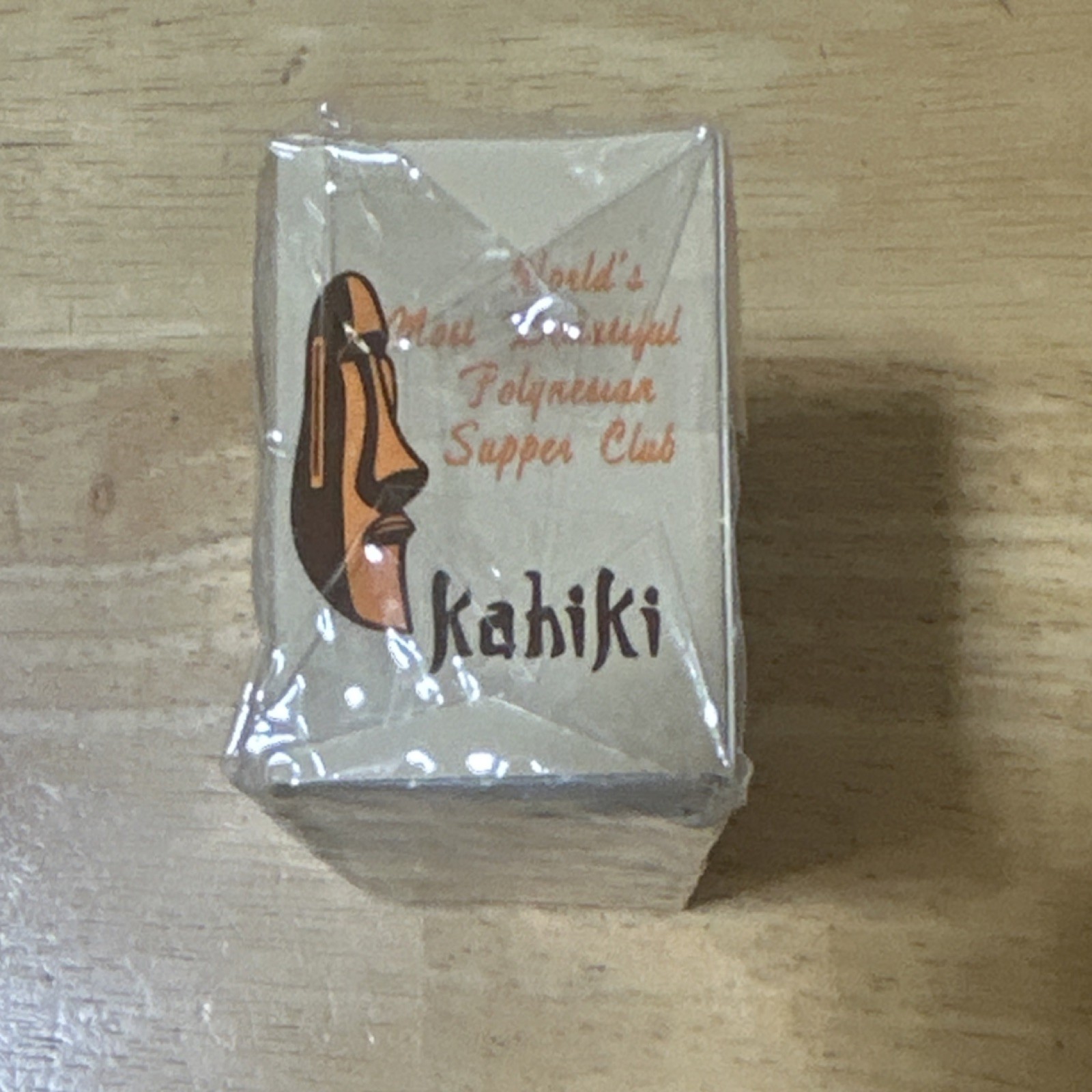 Vintage Kahiki Polynesian Supper Club Matchbooks (sealed unopened pack of 10)