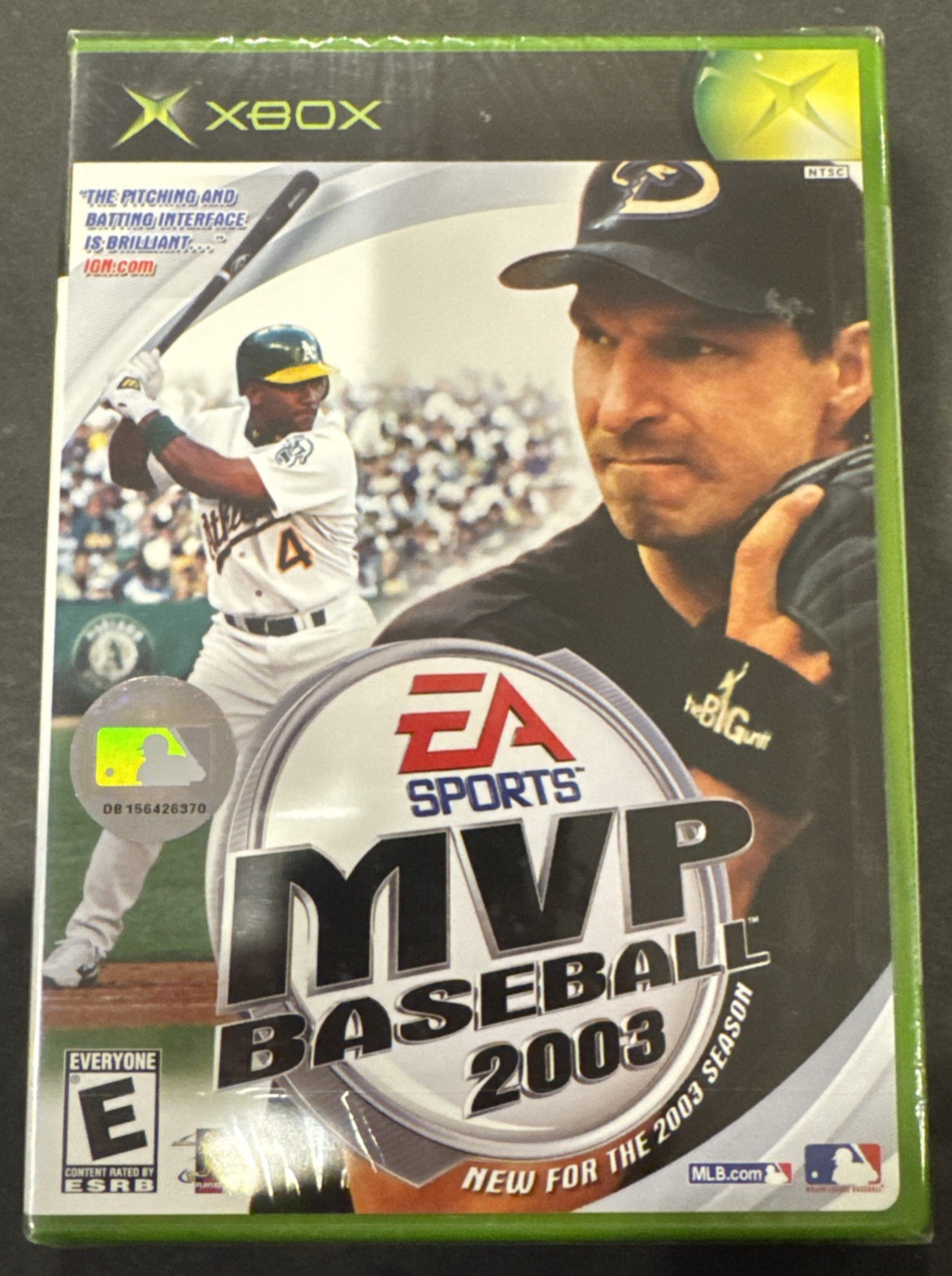 MVP Baseball 2003 (Microsoft Xbox, 2003) Factory Sealed -  Johnson