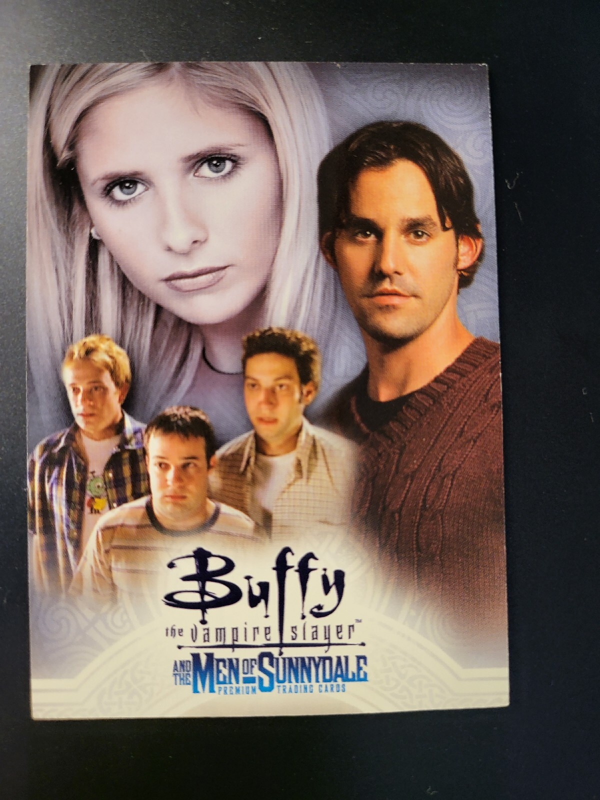  PROMO CARD BUFFY THE VAMPIRE SLAYER MEN OF SUNNYDALE Inkworks 2005 P-SD