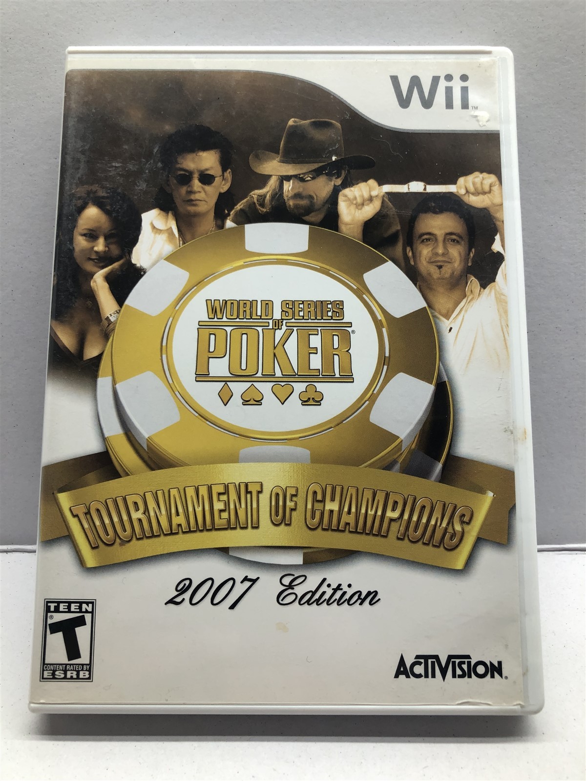 World Series of Poker: Tournament of Champions (Nintendo Wii, 2006) Complete