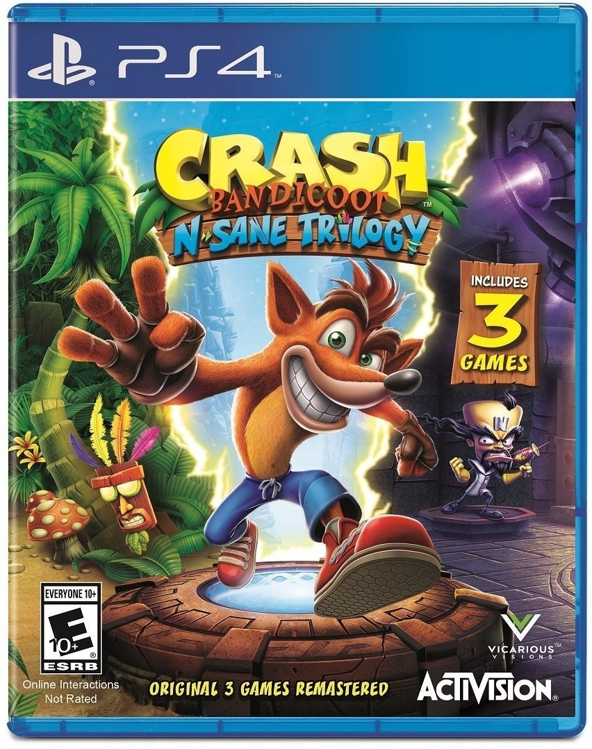Crash Bandicoot: N-Sane Insane Trilogy - PlayStation 4