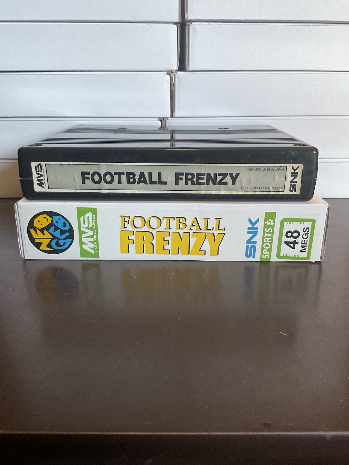 Neo Geo MVS Arcade Cartridge - Football Frenzy With Case