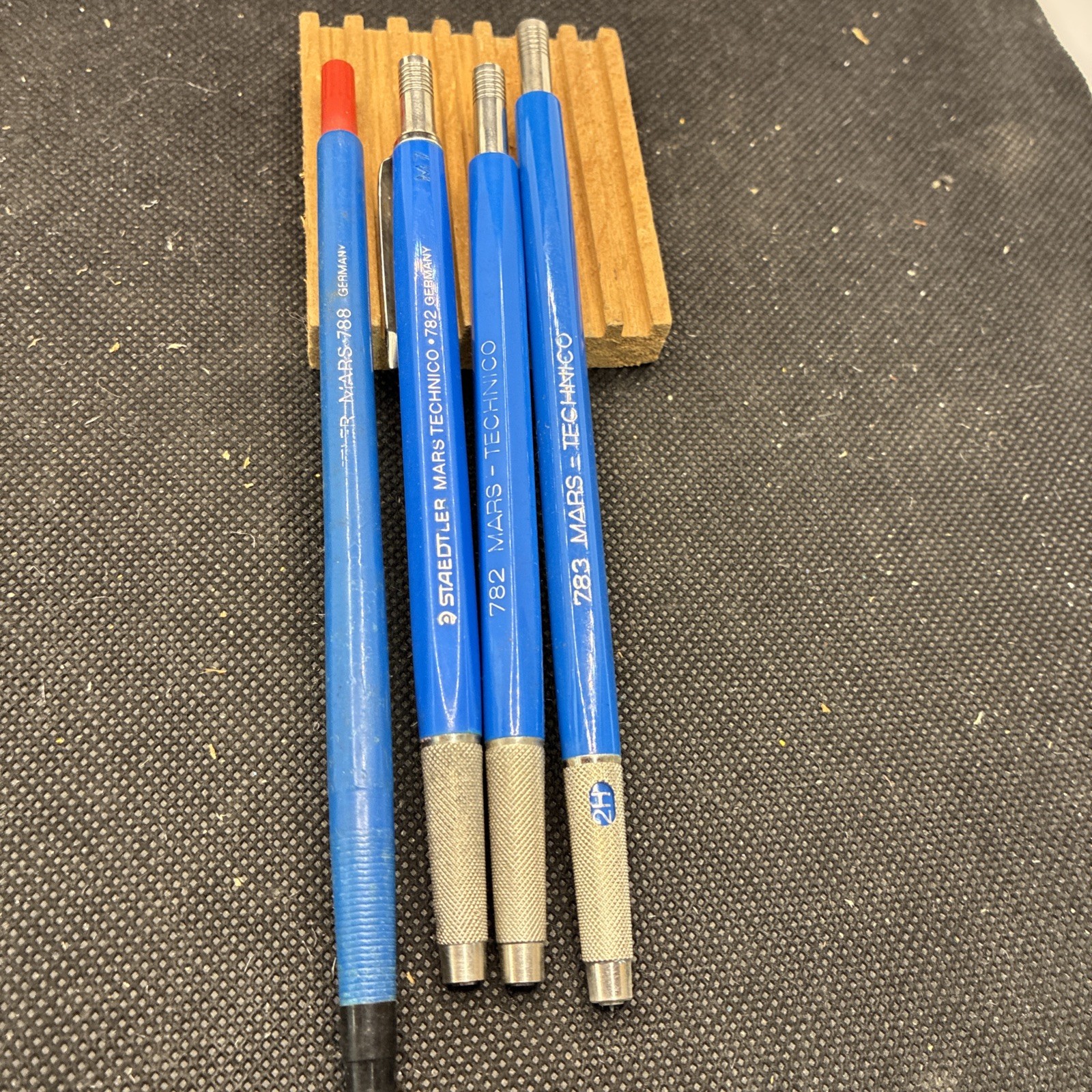 vintage lot #55 staedtler mars technico 783 782 782 788