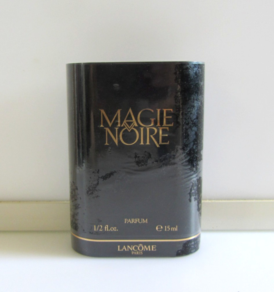 Vintage 1986 Magie Noire Lancome Pure Parfum 15ml 1/2 fl oz Sealed