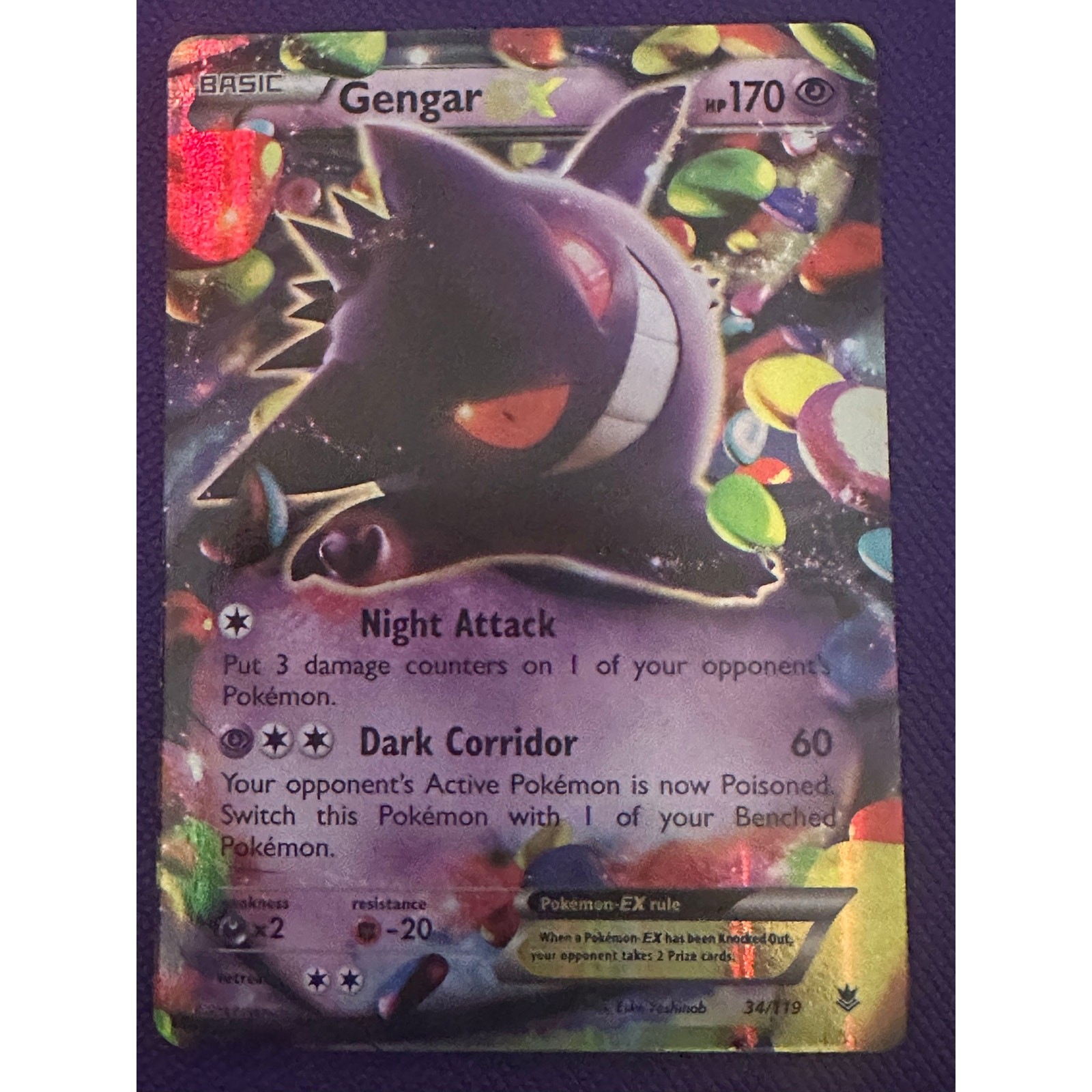 Gengar ex 34 Phantom Forces