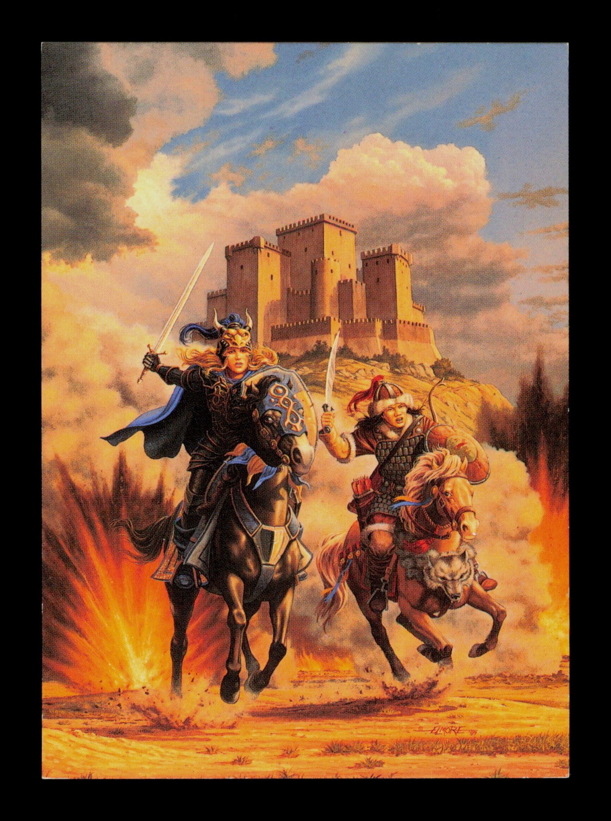 Reap The Whirlwind 70 Elmore FPG 1987 Trading Card TCG