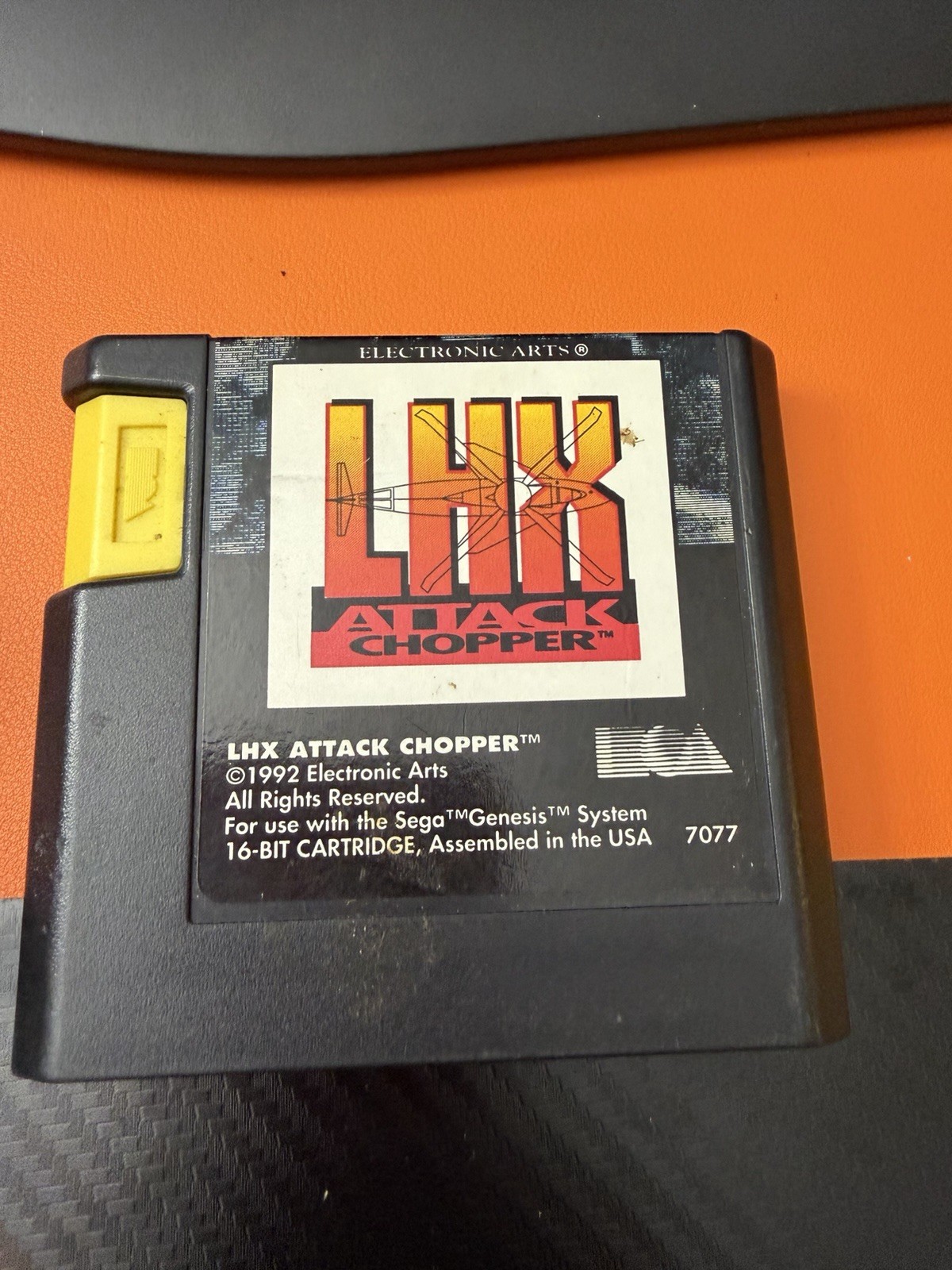 LHX Attack Chopper (Sega Genesis, 1992) Cleaned, Tested & Working Cartridge Only