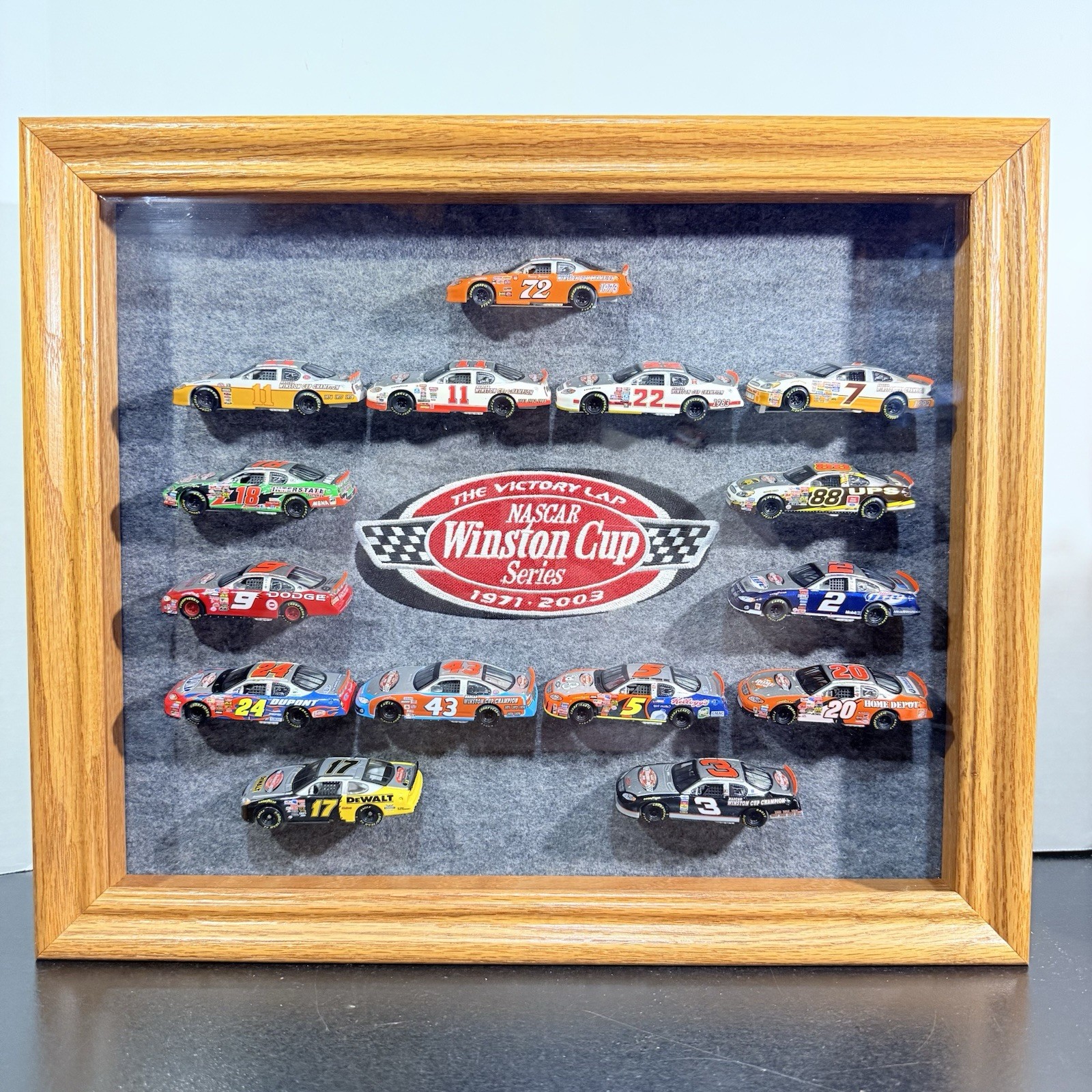 NASCAR Winston Cup Victory Lap 14 car set 1:64 Earnhardt Gordon Petty Elliott