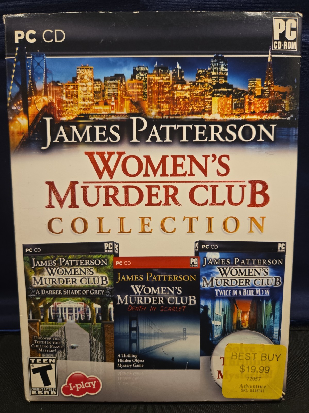2010 James Patterson Women's Murder Club Collection PC I-Play CD-ROM THQ