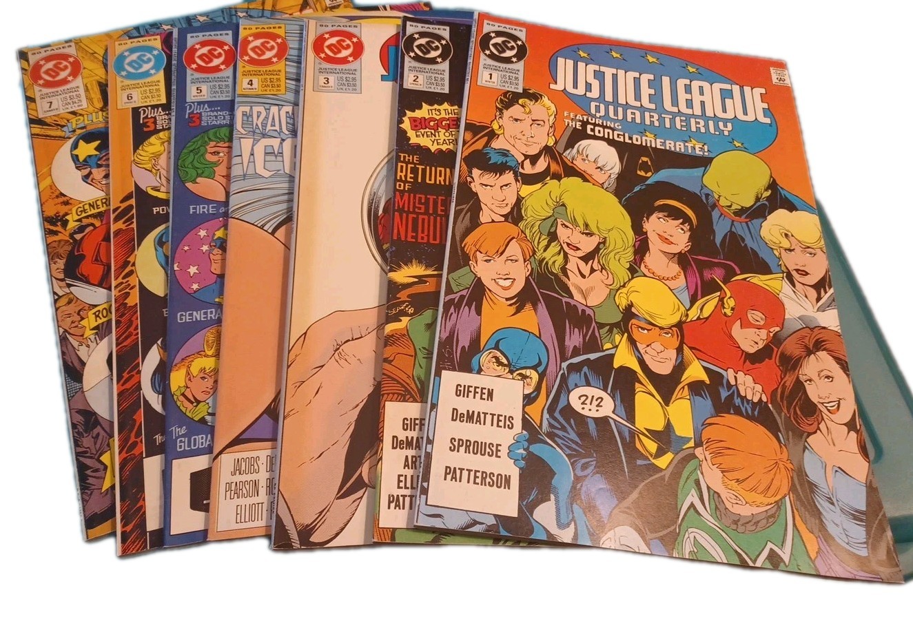 Justice League Quarterly 1-12 14,15  1990 DC Comics Lot