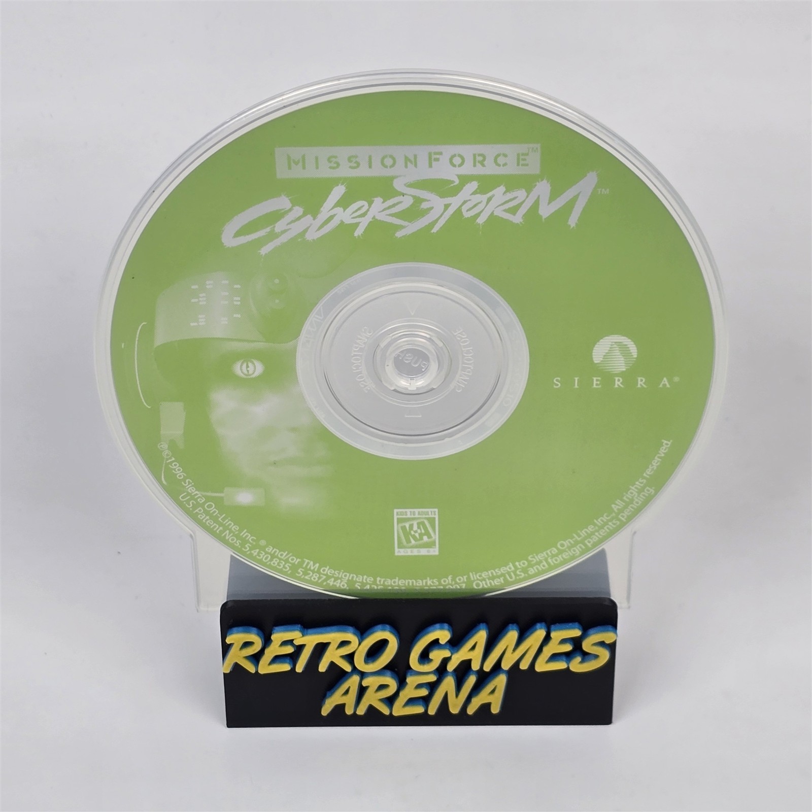 Mission Force: CyberStorm (PC CD-ROM) Disc
