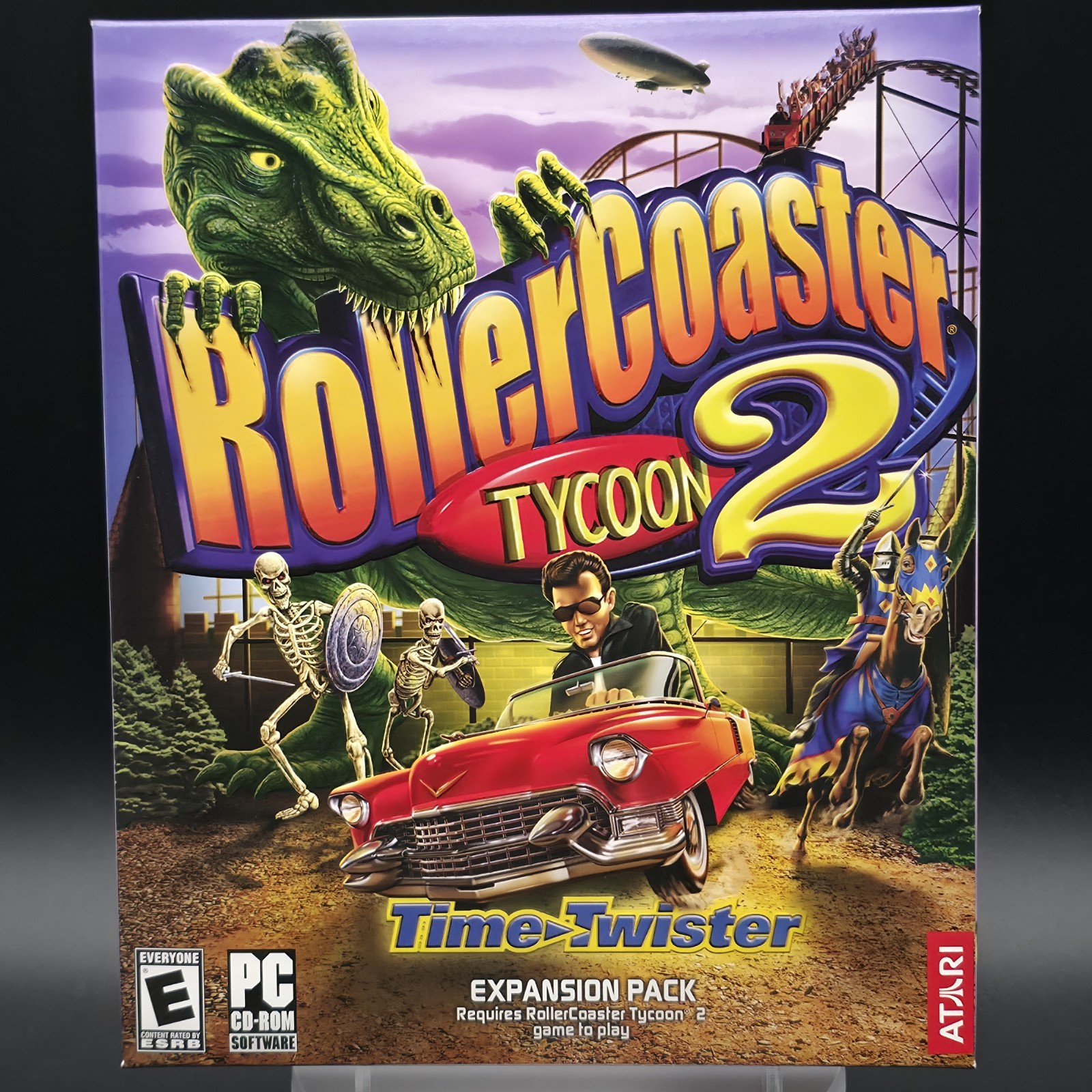 RollerCoaster Tycoon 2: Time Twister, 2003, Big Box, New & Sealed