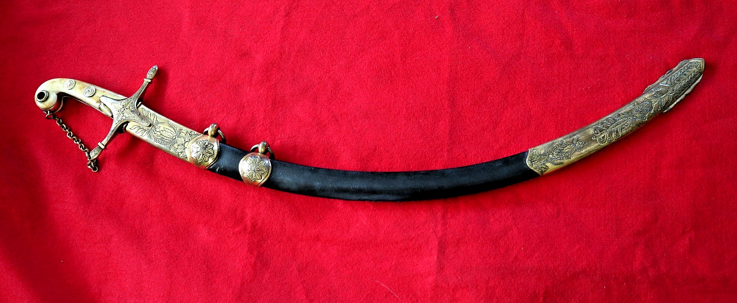 NAPOLEONIC WARS FRENCH MAMALUK HIGH OFFICER CAVALRY SWORD OF MARQUIS STATUS