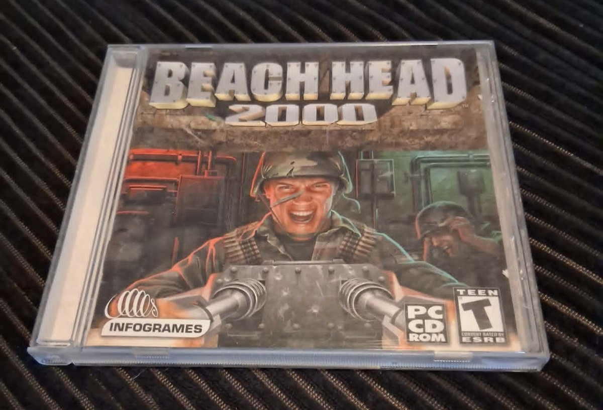 Beach Head 2000 (PC CD-ROM, ) Vintage Retro Arcade Game Collector's Condition