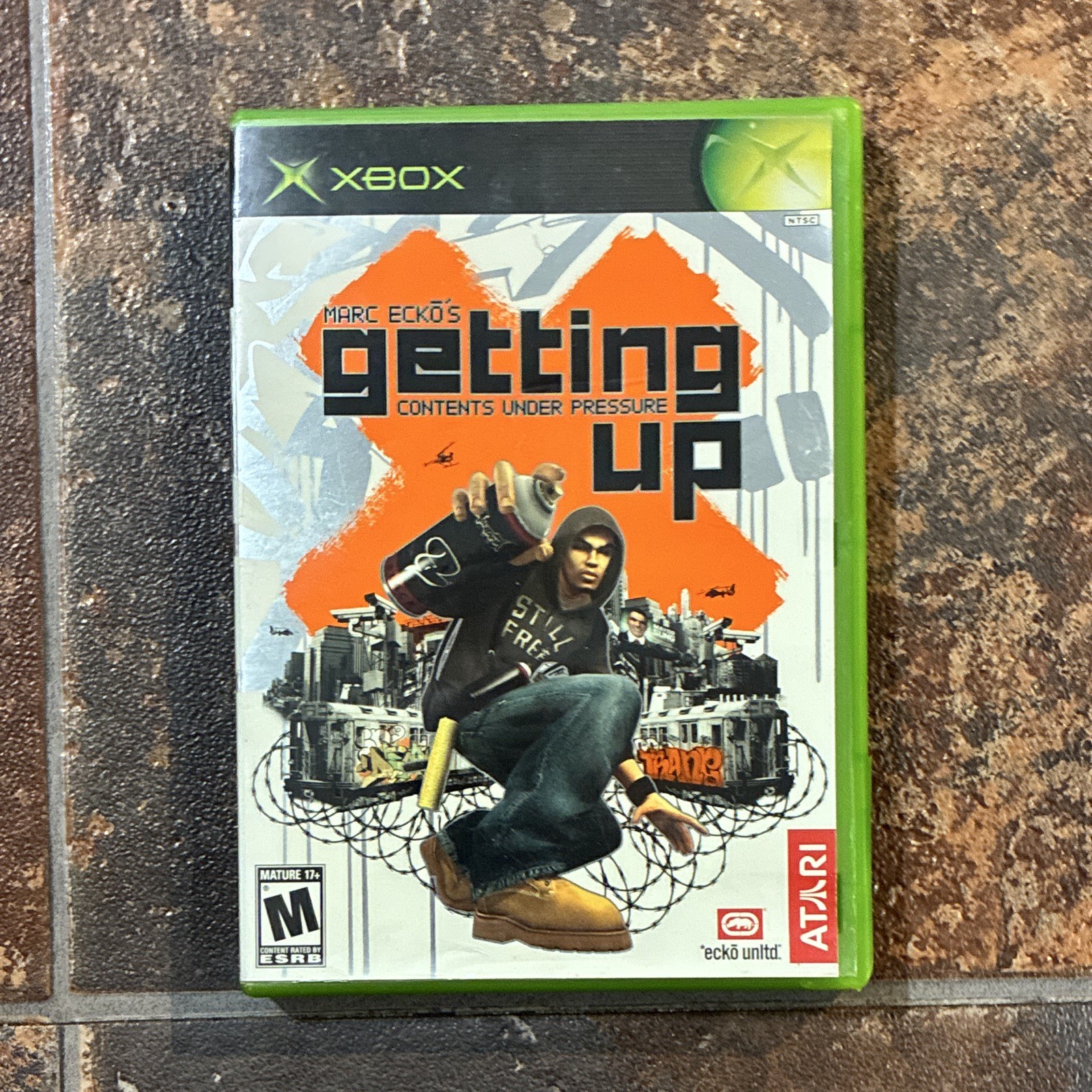 Atari Marc Ecko's Getting Up: Contents Under Pressure (Xbox) w/ Case M